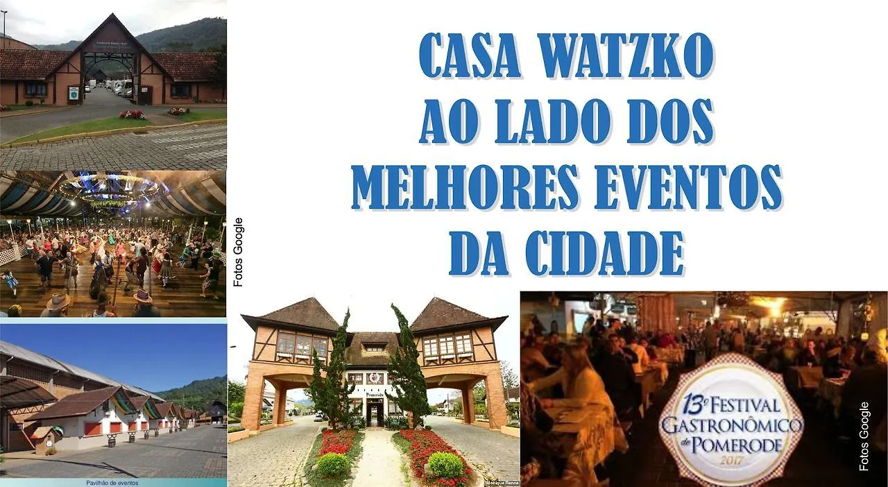 Pousada Watzko Pomerode Penzion